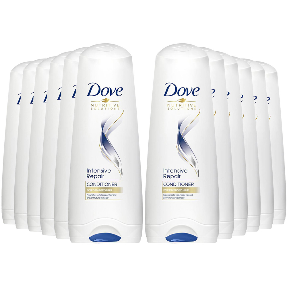 Dove Nutritive Solutions Intensive Repair Conditioner 350ml 12 Pack Image 1