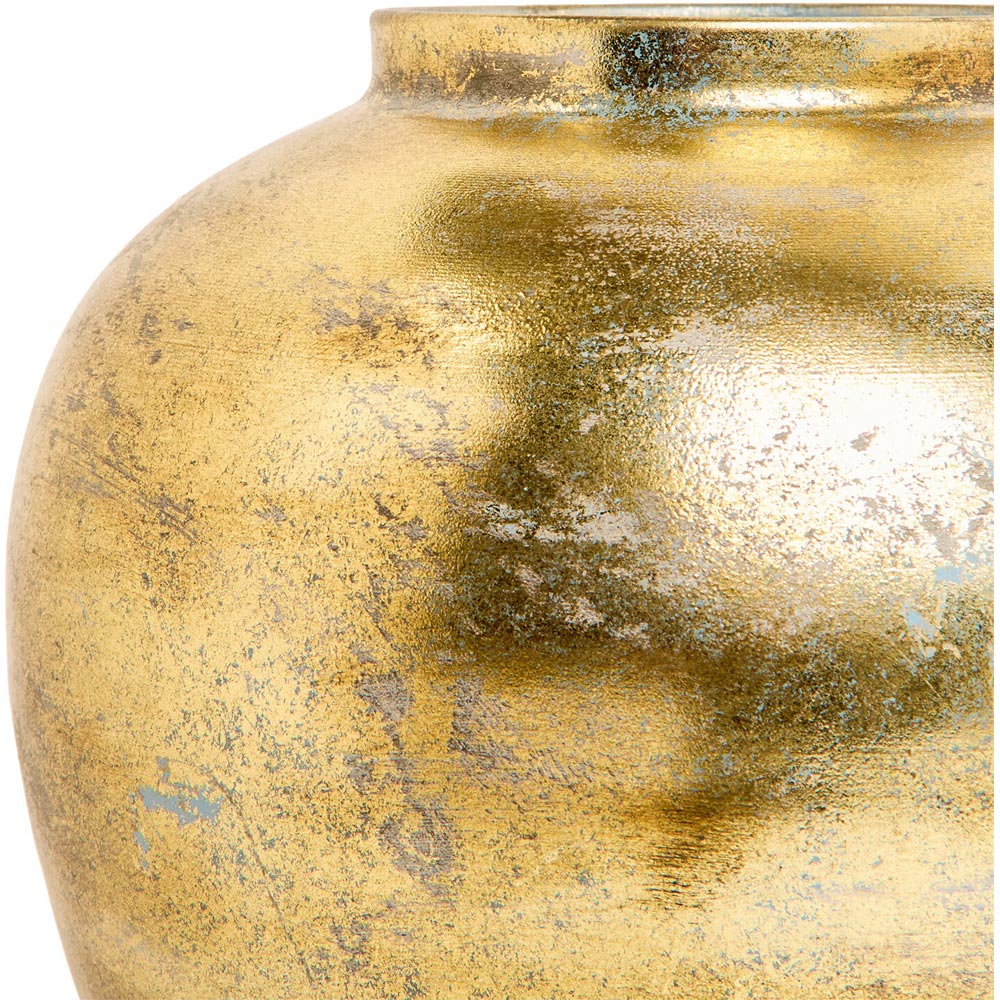 Amelia Metal Vase Brushed Gold Image 2