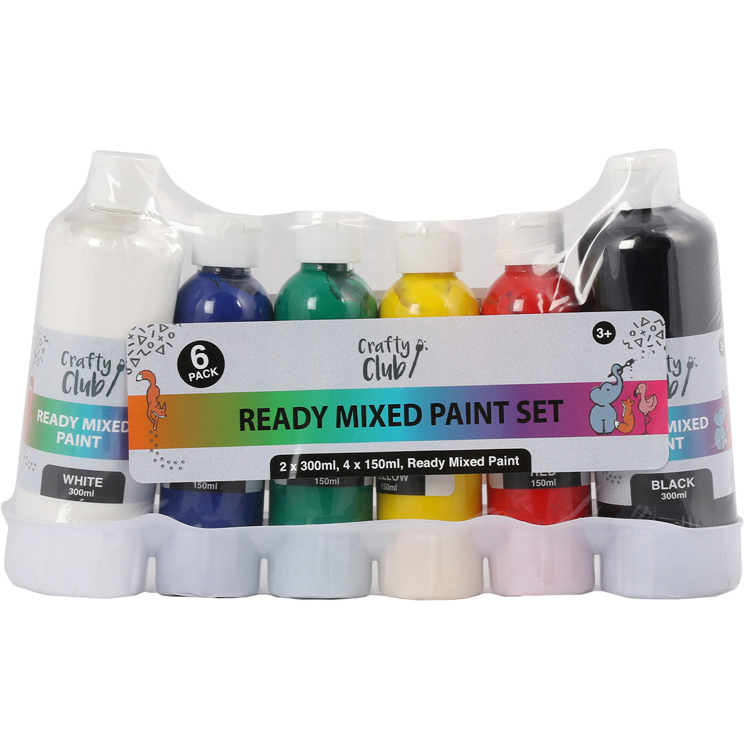 Crafty Club Ready Mixed Paint Set Image