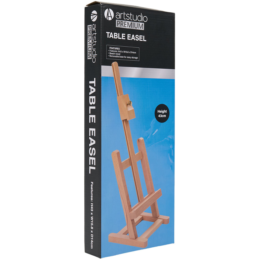 Compact Table Easel Natural Image 2