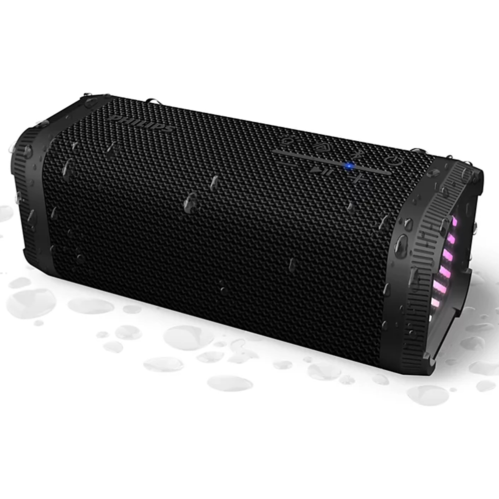 Philips TAS2000 Black Wireless Bluetooth Speaker with LED Image 4