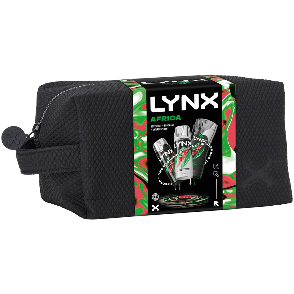 Lynx Africa Washbag Gift Set Image 3