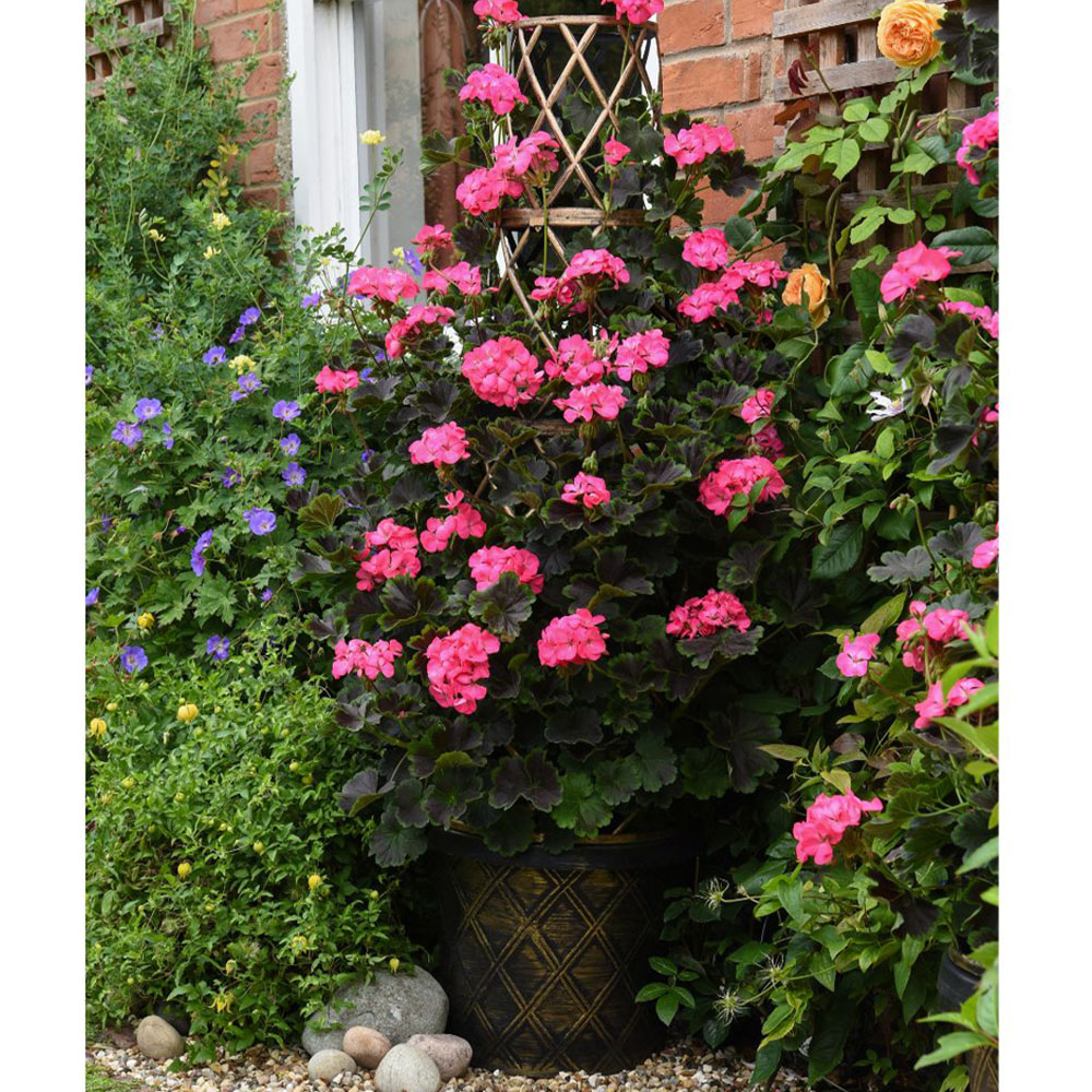 Thompson and Morgan Garden Planter Tower Pot 1.3m 2 Pack Image 2