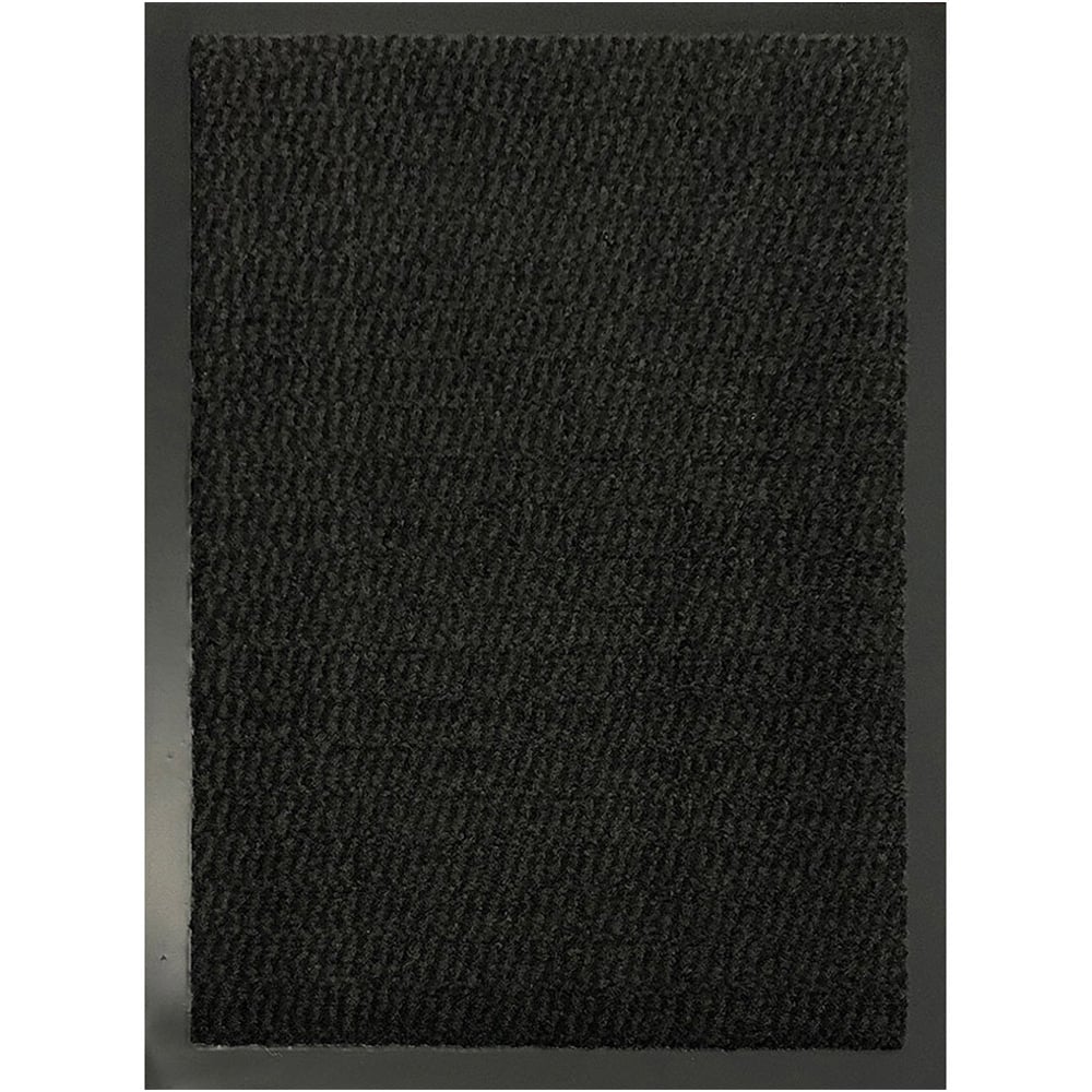 Desire Rugs Charcoal Anti Slip Door Mat 60 x 150cm Image 1