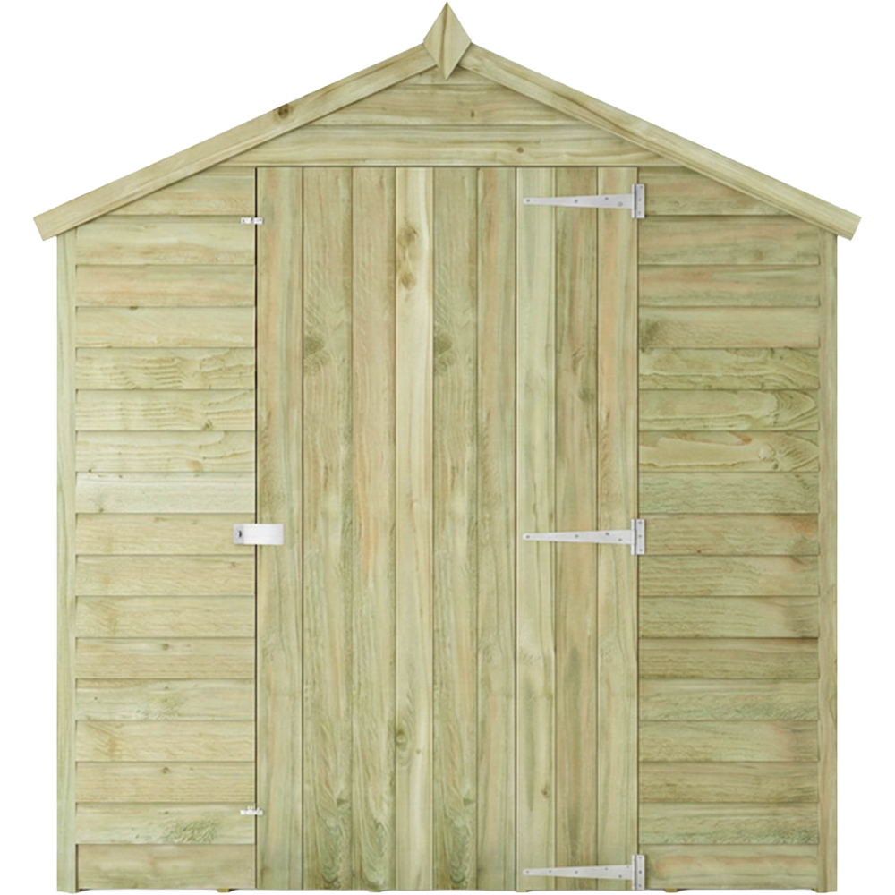 Mercia 8 x 6ft Overlap Apex Shed Image 4