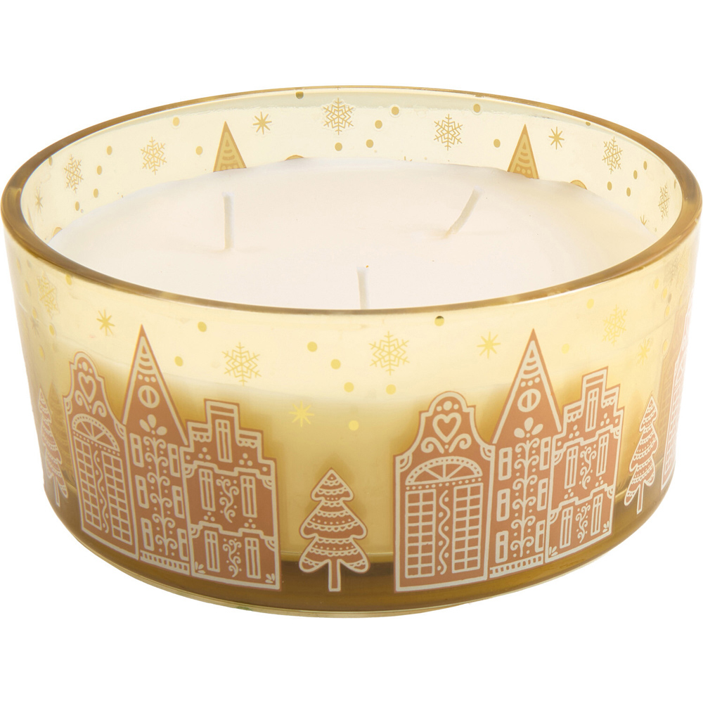Gingerbread 3 Wick Candle Image 3