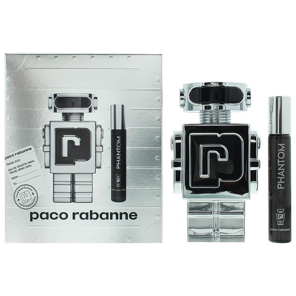 Paco Rabanne Phantom Eau De Toilette 100ml Gift Set Image 2