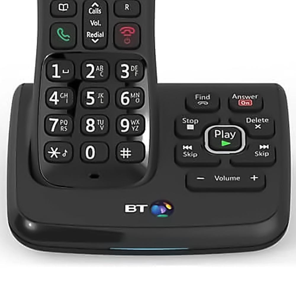 BT XD56 Dect Trio Cordless Phone with Answering Machine Wilko