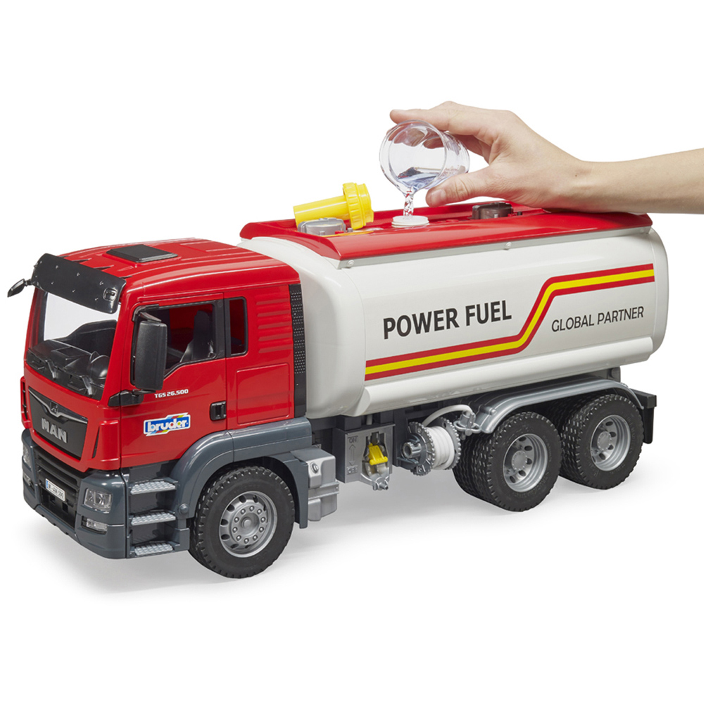 Bruder Kids MAN TGS Tank Truck Playset Model Image 4