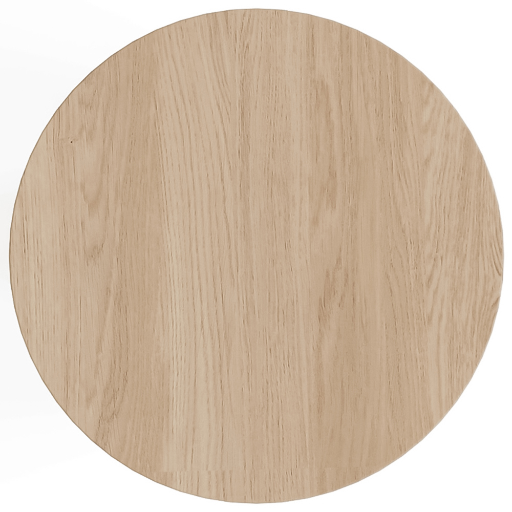 GFW Omari Oak Slatted Side Table Image 4