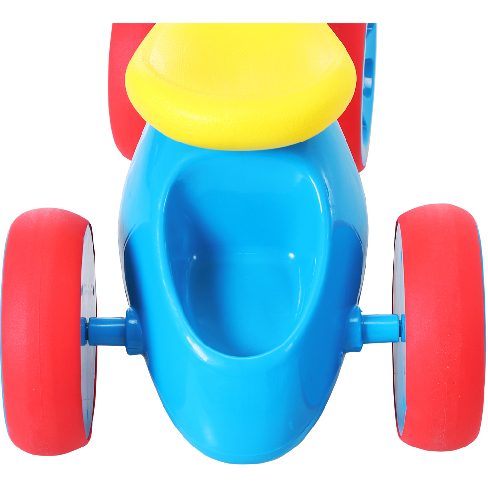Tommy Toys 4 Wheels Multicolour Baby Balance Bike with Storage Bin Image 2