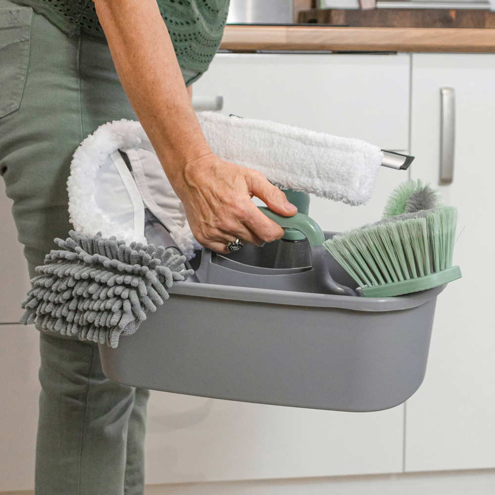 JVL Cleaning Lightweight Multi-Compartment Cleaning Caddy Image 4
