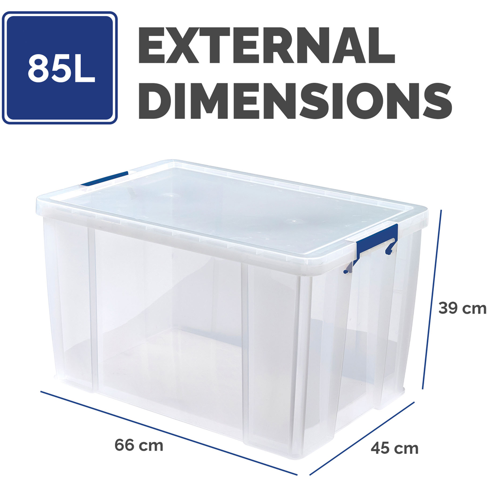 Fellowes Prostore 85L Storage Box with Lid Image 7