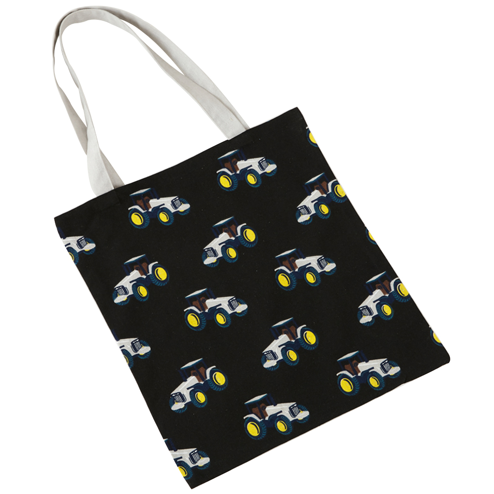 Highlands Homeware Elizabeth Tractor Tote Bag Medium Grey Image 1