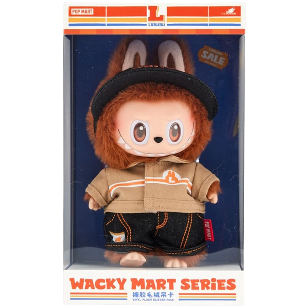 Pop Mart Labubu Monsters Wacky Mart Series Vinyl Plush Doll Pendant Image 1