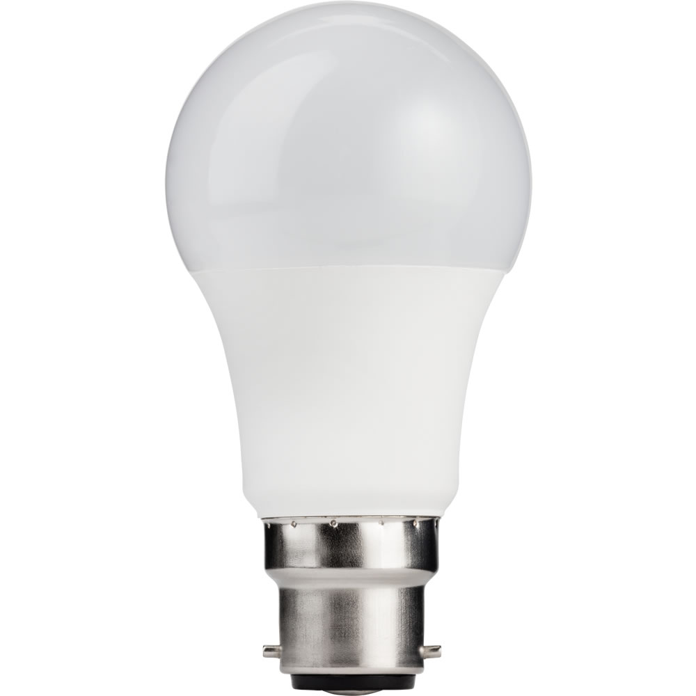 Wilko LED Bulb Classic BC 810 Lumens Daylight 2pk Image 1