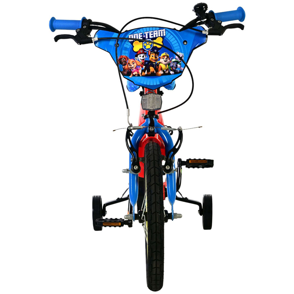Volare Paw Patrol Kids Core 16 inch Multicolour Bike with Stabilisers Image 3