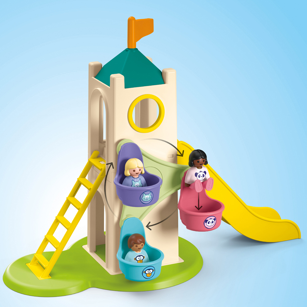 Playmobil Junior Adventure Tower with Ice Cream Booth Playset Image 8