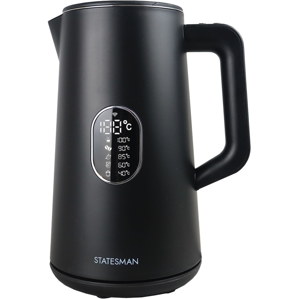 Statesman SKK01518B Black 1.5L Smart Jug Kettle with Alexa Voice Control 1800W Image 3