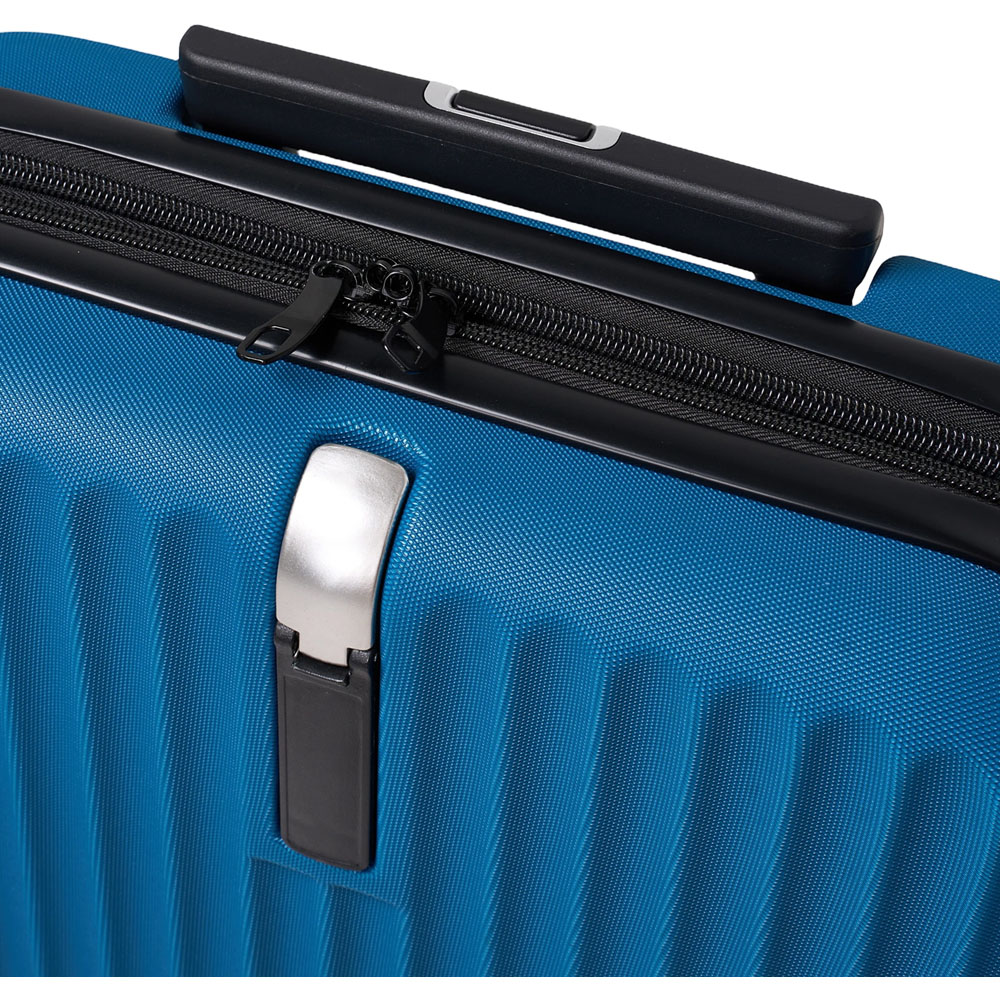H&O Direct 20 inch Blue Expandable Folding Luggage Suitcase Image 4