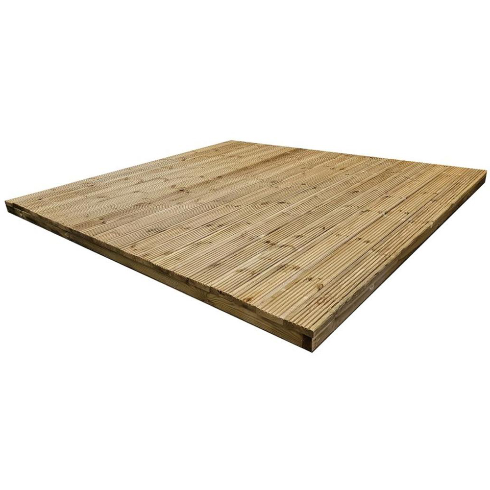 Snowdon Timber Pressure Treated Premium Garden Decking Kit 2.4 x 2.4m Image 1