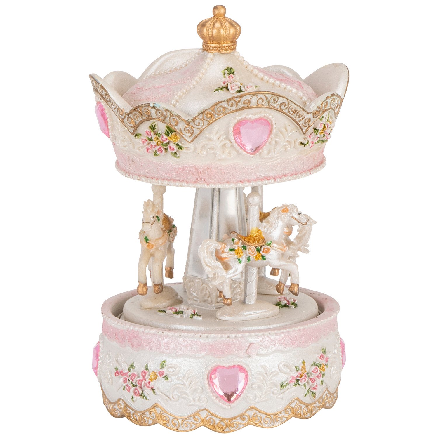 Pink Jewel Carousel Image 1