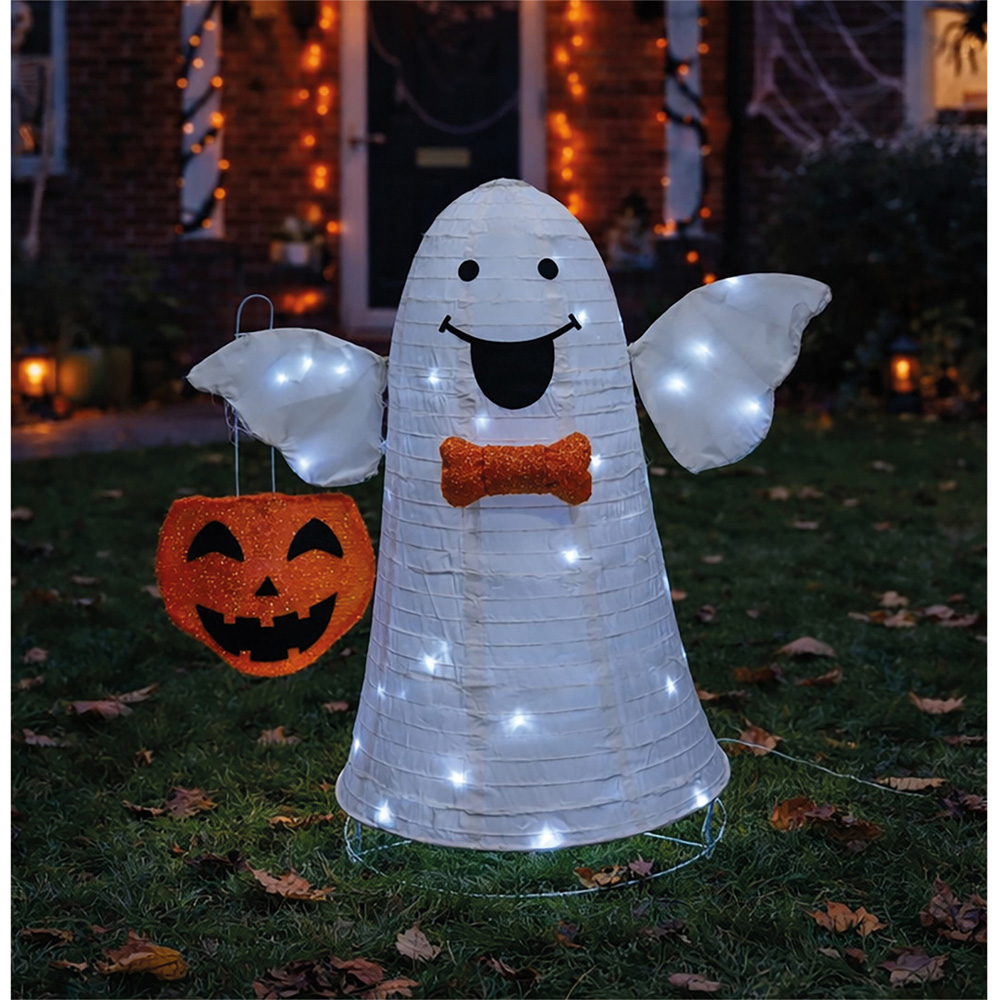FXLab Foldable Ghost Outdoor Halloween Decoration 48 x 86cm Image 2