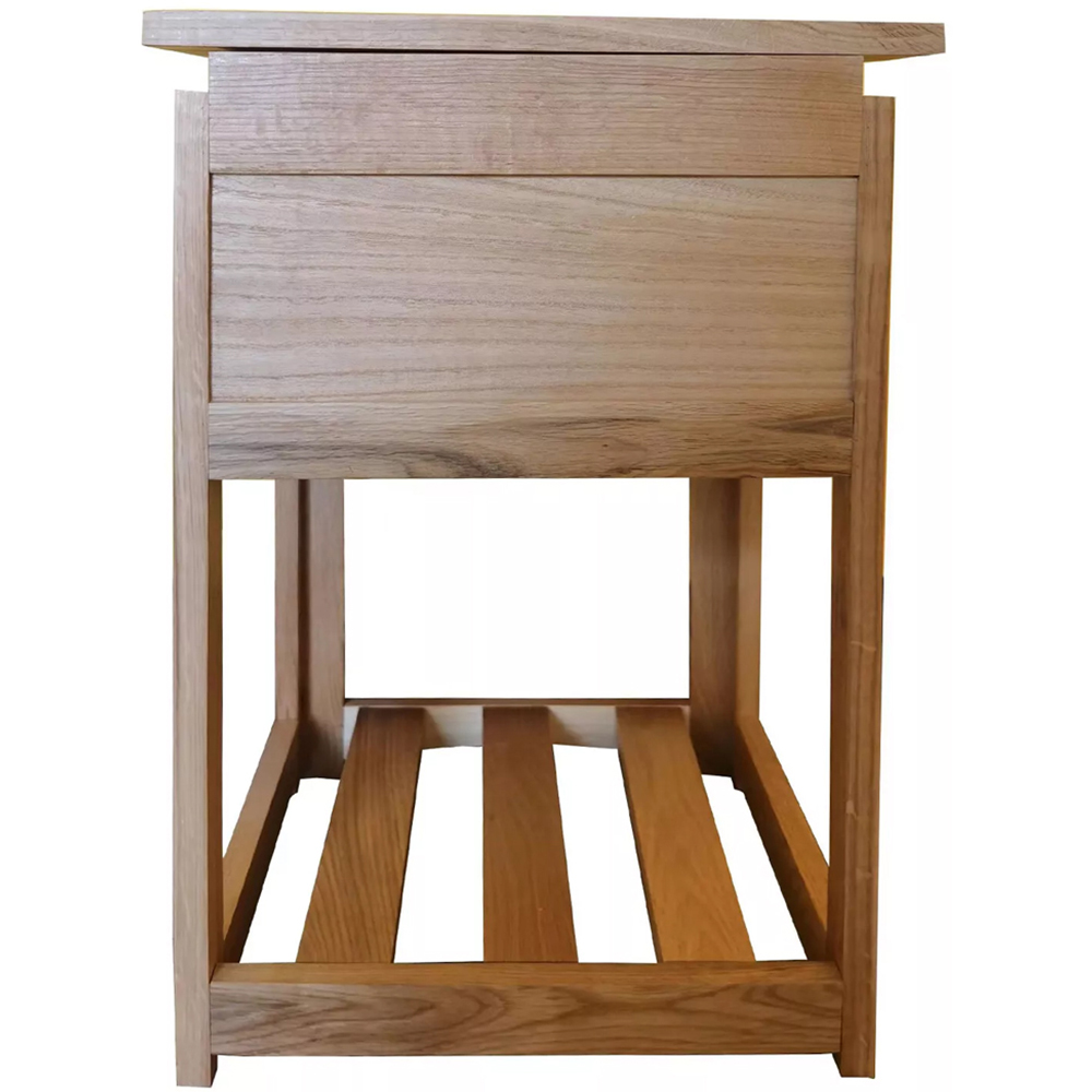 Furniture One Single Drawer Single Shelf Tall Bedside Table Image 3