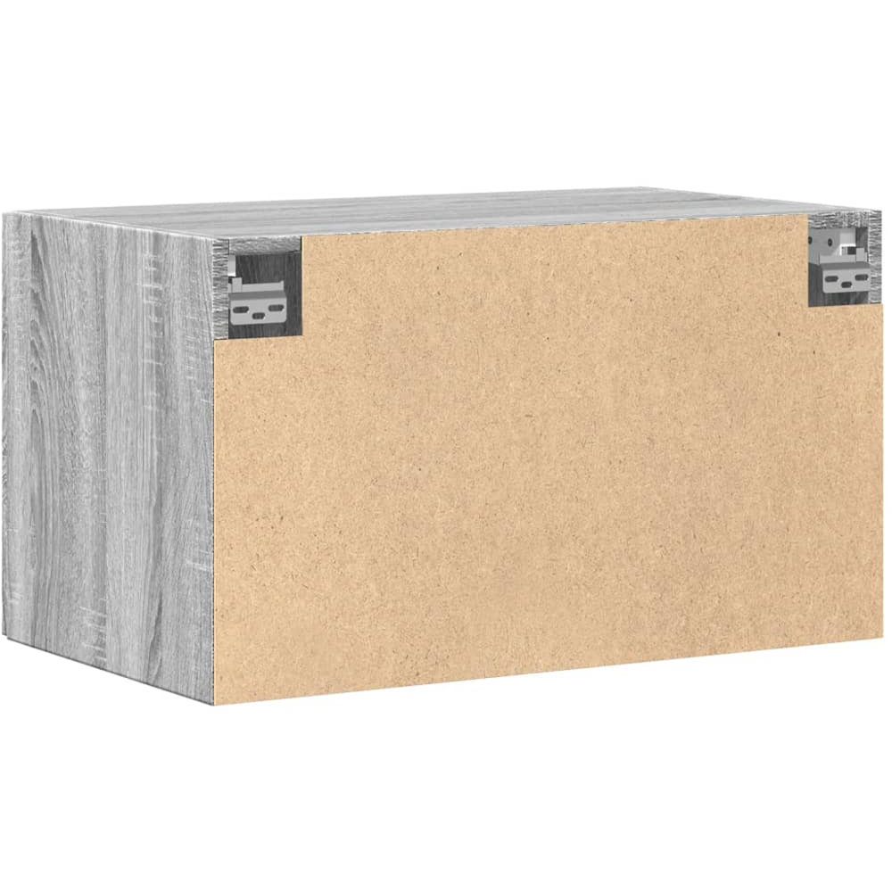 vidaXL 2 Door Grey Sonoma Wooden Wall Cabinet Image 6