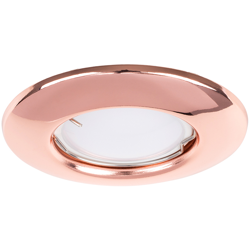 ValueLights Copper Fixed Warm White LED Ceiling Downlight 6 Pack Image 3