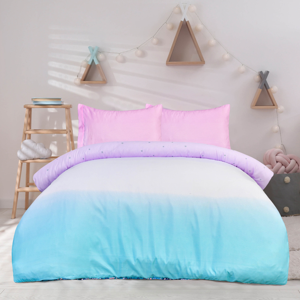 Smart Living Double Arctic Animals Lilac Reversible Microfibre Kids Bedding Set Image 6