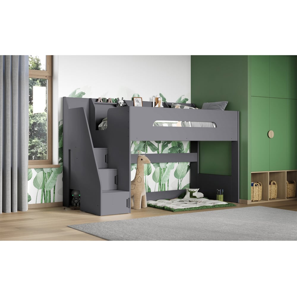 Flair Stepaside Grey High Sleeper Image 8
