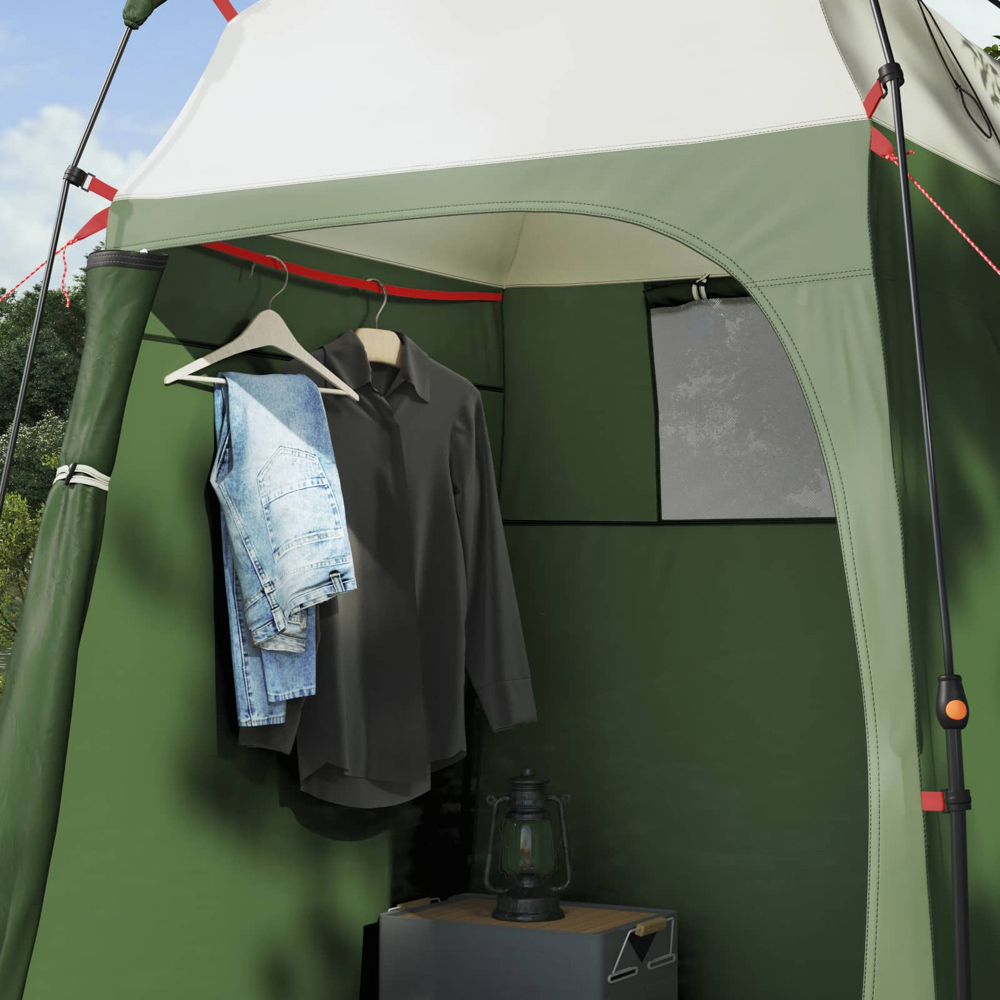 vidaXL Shower Tent Green Image 8