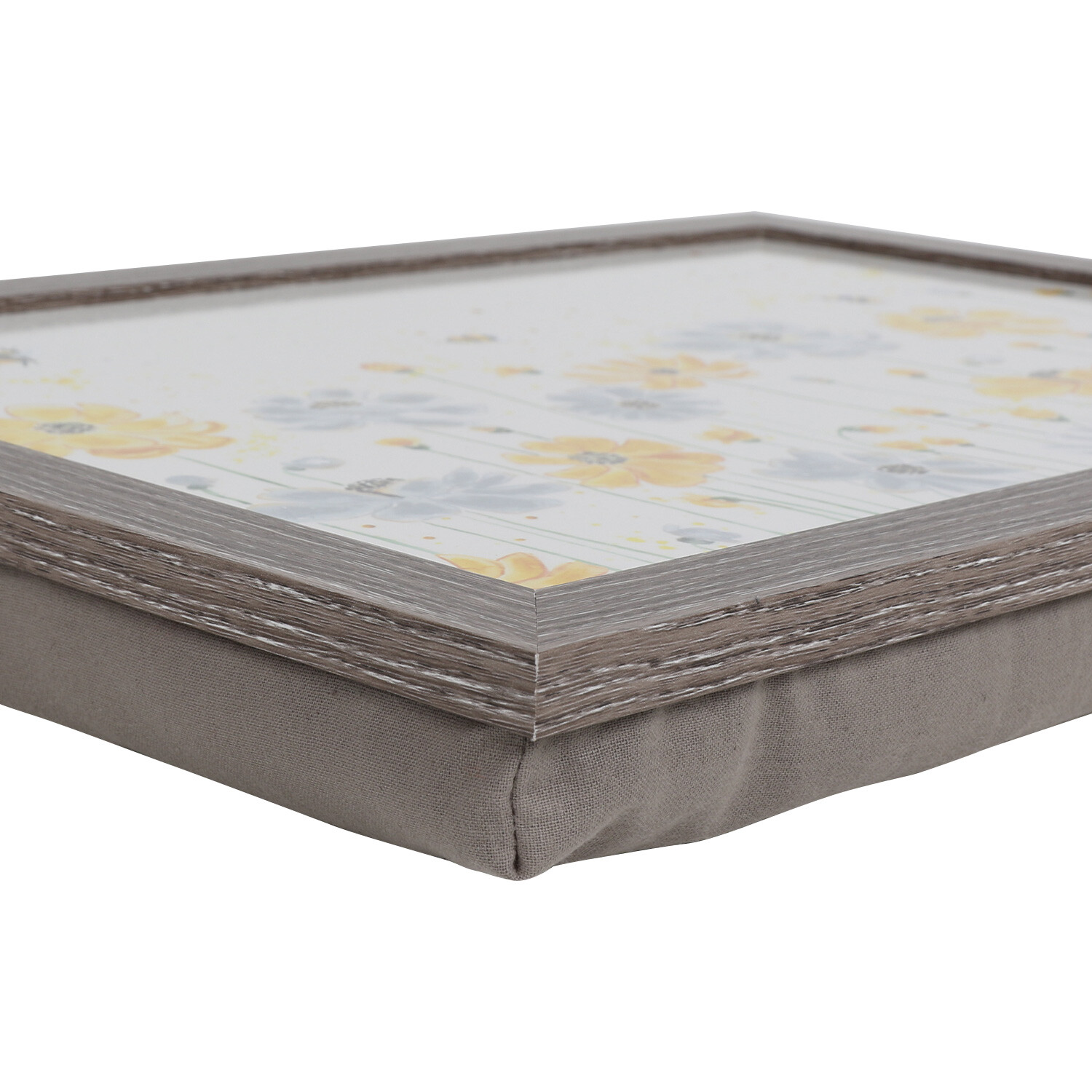 Summer Bees Lap Tray - Grey Image 2