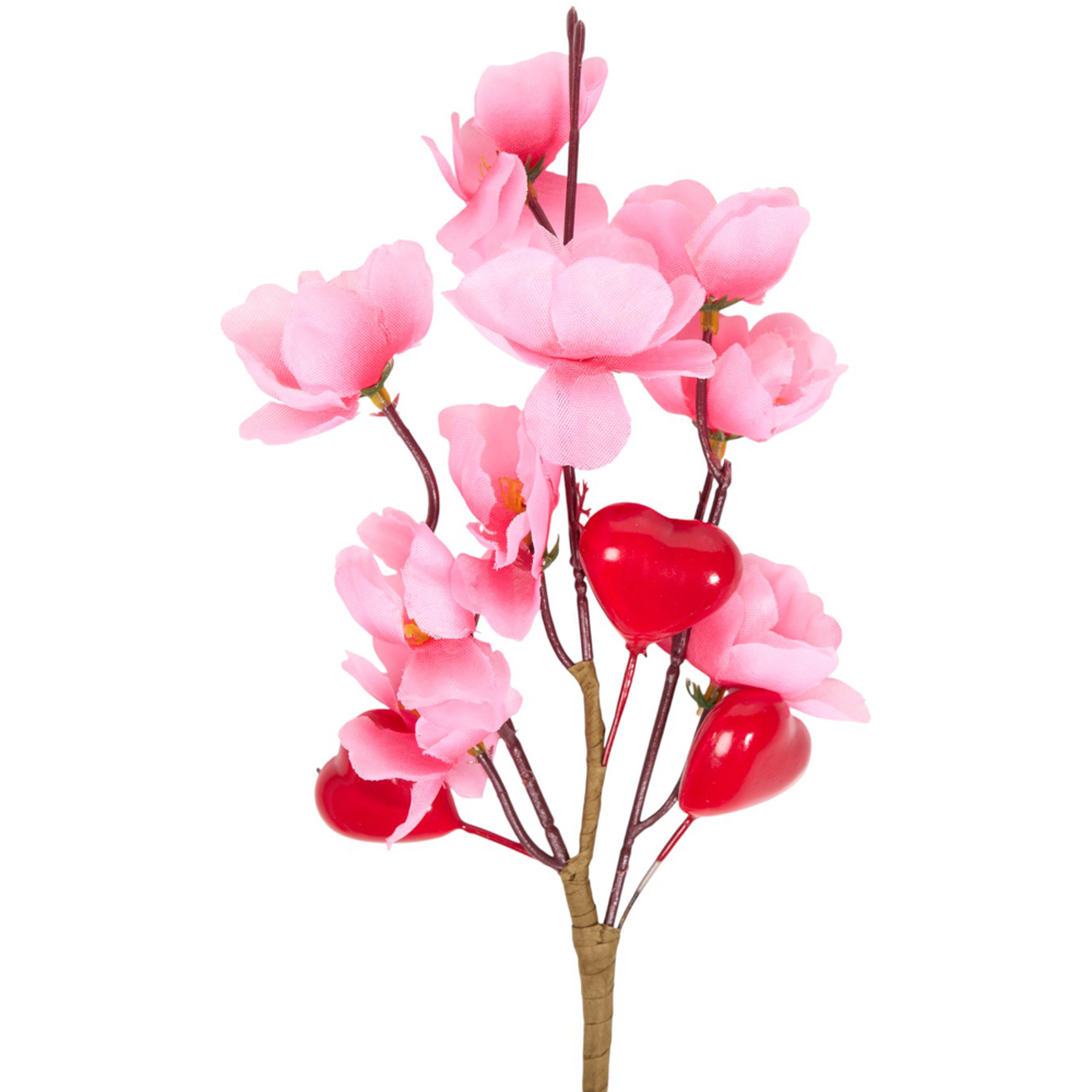 Heart Blossom Pick - Pink Image 4