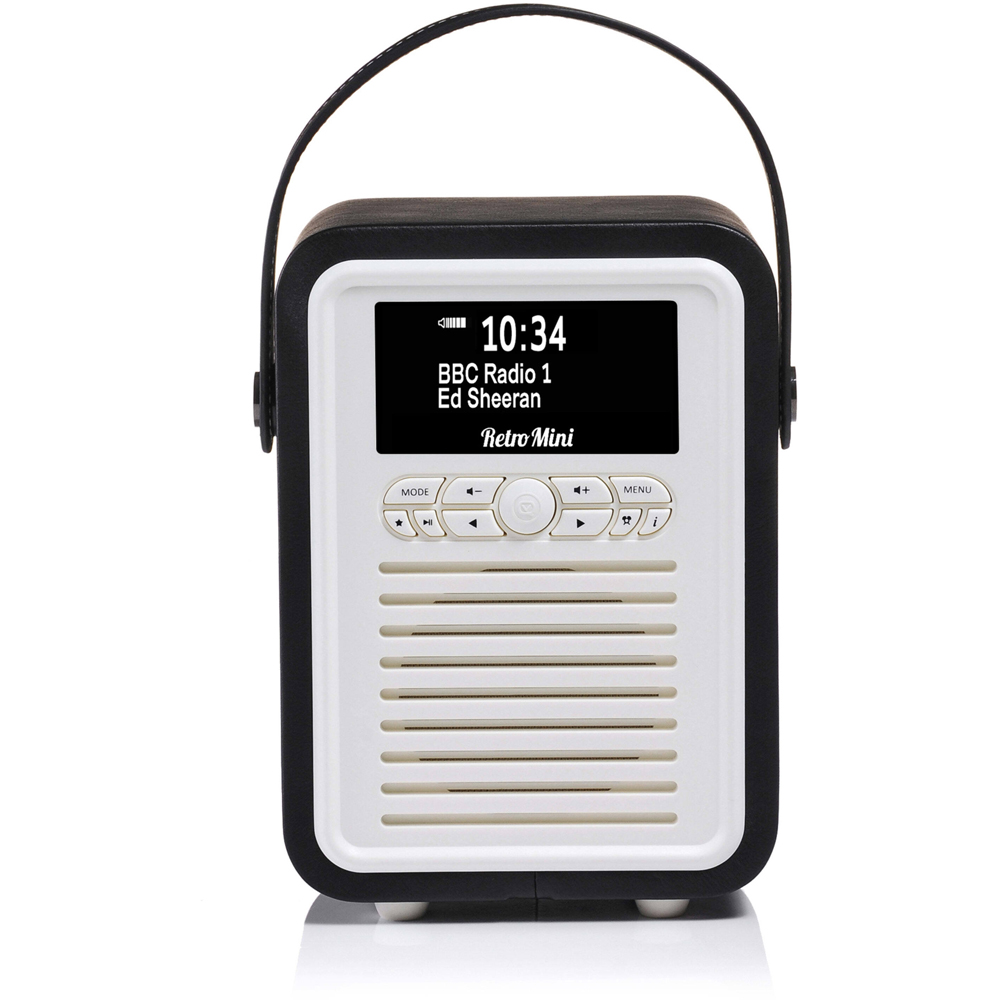VQ Retro Mini Black DAB Digital Radio Image 4