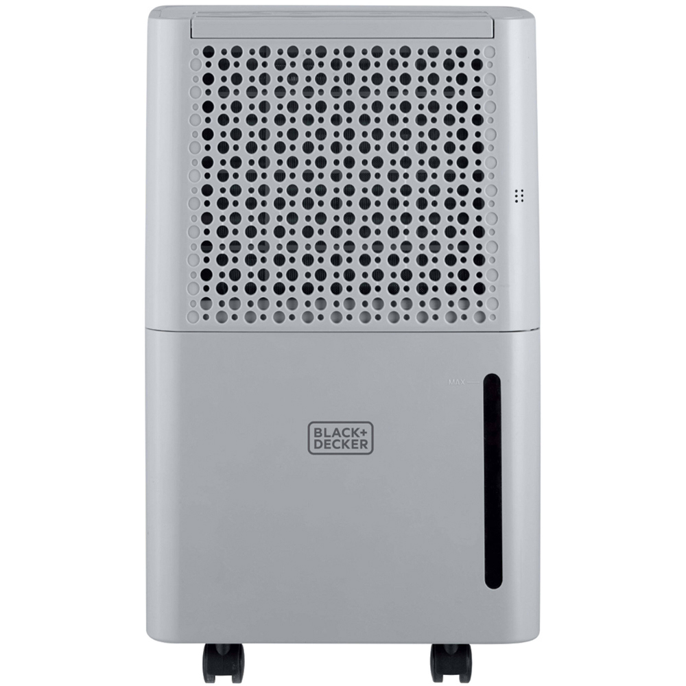 Black+Decker 12L Dehumidifier with 24H Timer and 2.1L Water Tank Image 1