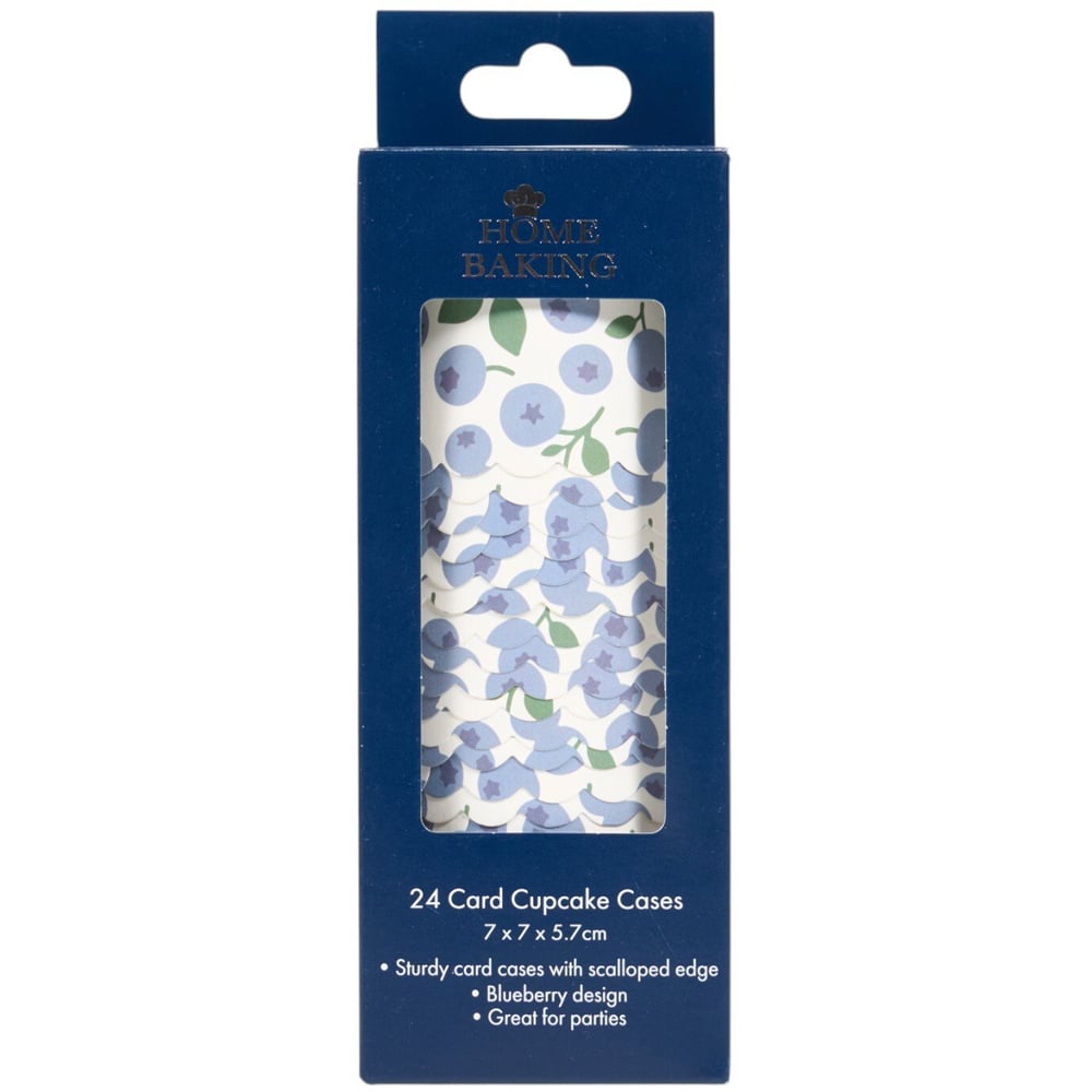 Blueberries Printed Cupcake CasesBlue24 Image 3