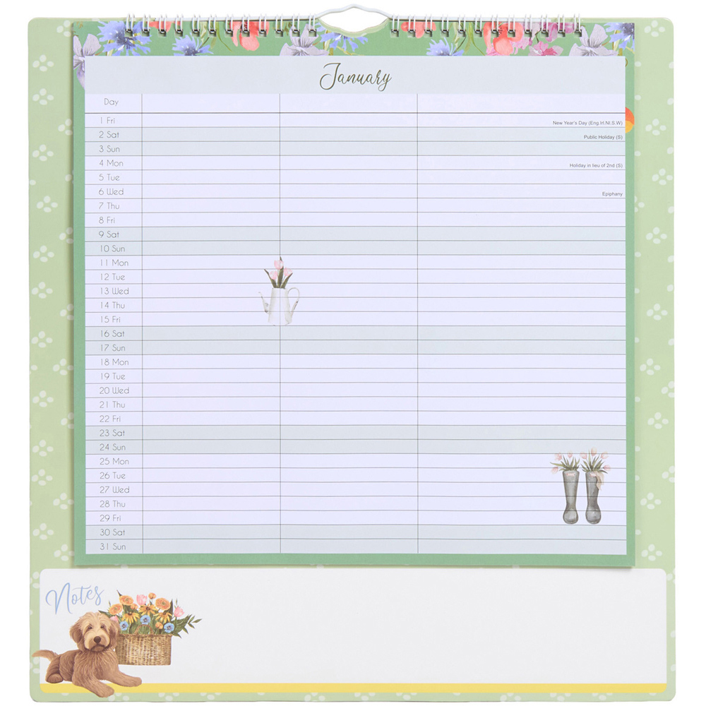 2027 Garden and Kitchen Organiser Image 6