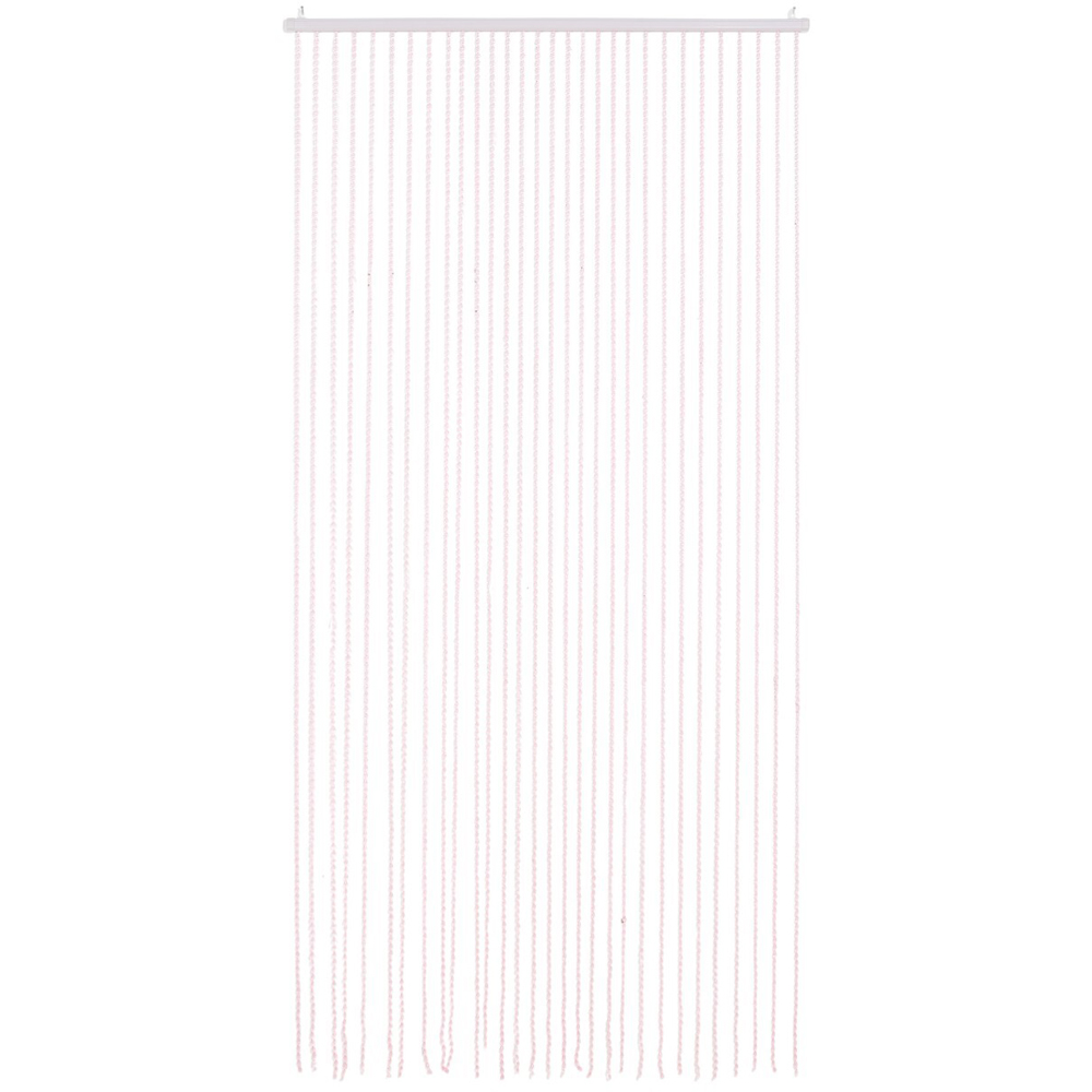 Bead Door Curtain Pink Image 1