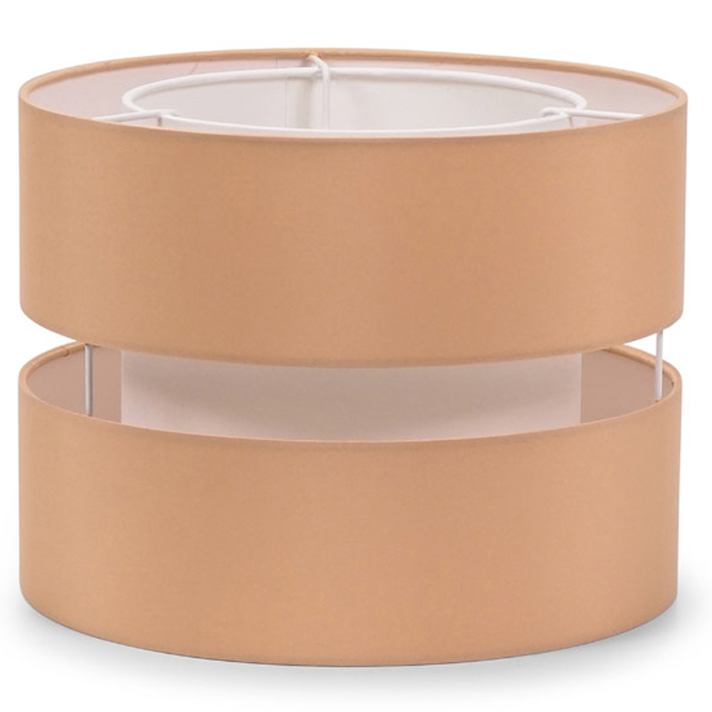 ValueLights Sophia 2 Tier Sand Ceiling Light Shade Small Image 1