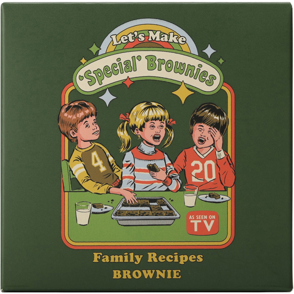 Steve Rhodes, Let's Make Special Brownies Brownie Scented Candle with Green Mug Image 2