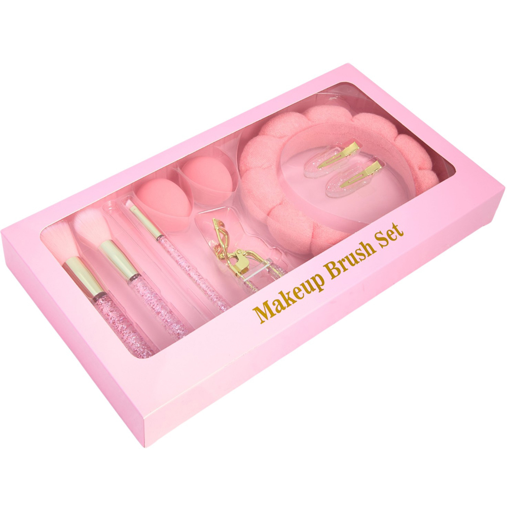 Brushes and Accessories Gift Set Pink Image 2