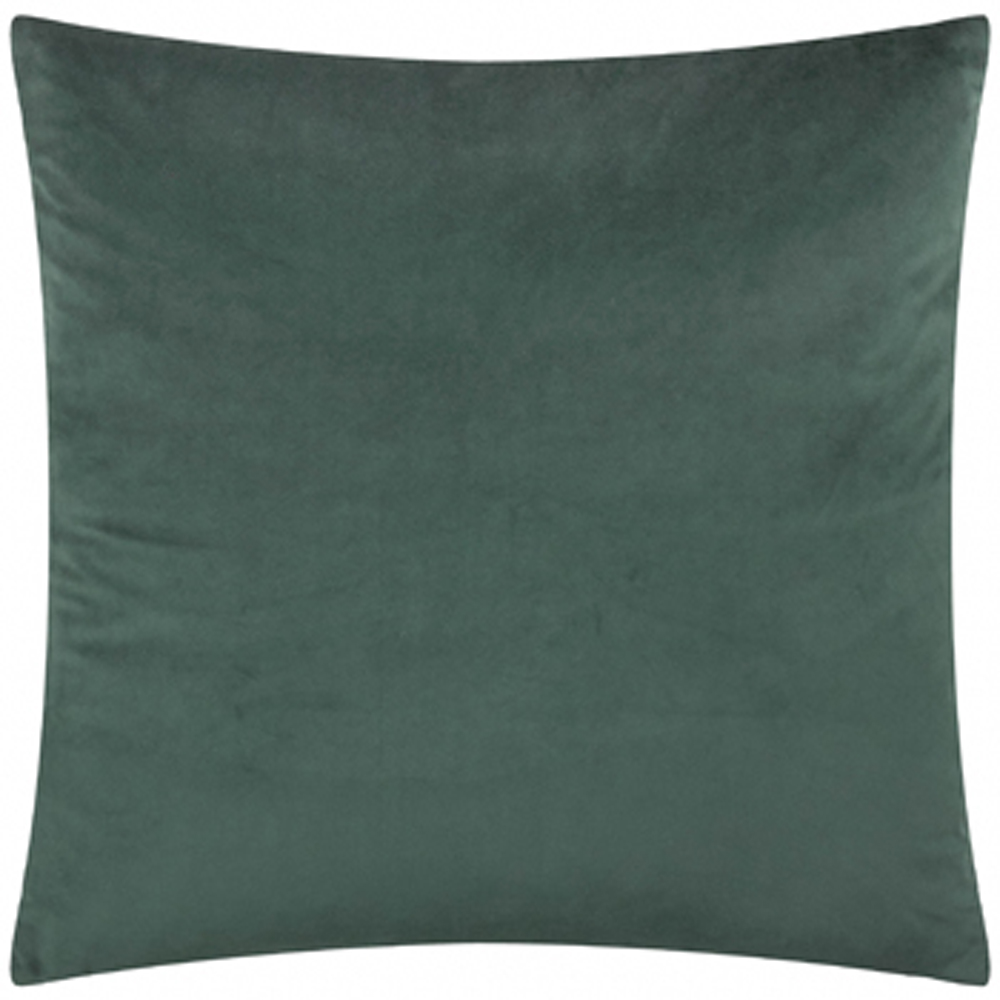 Furn Softie Green Checkerboard Quilted Reversible Cushion 50 x 50cm Image 2