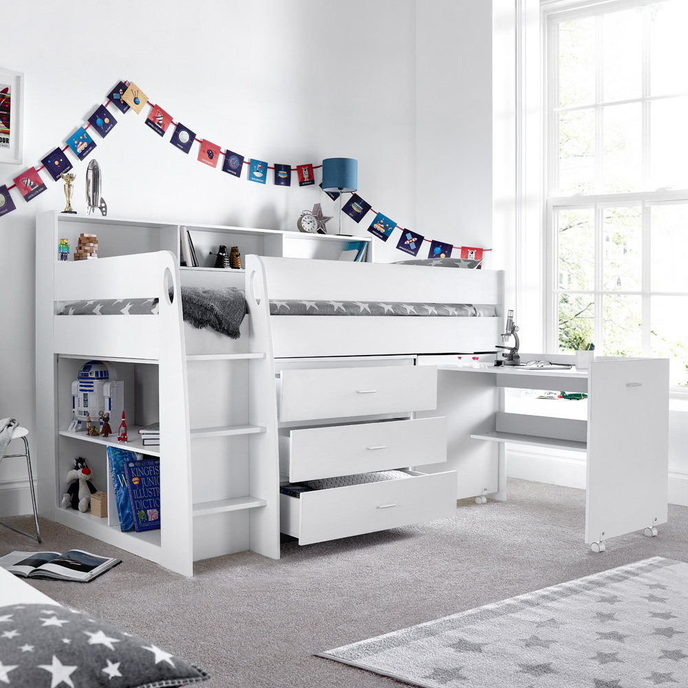 Ersa White Mid Sleeper Image 4