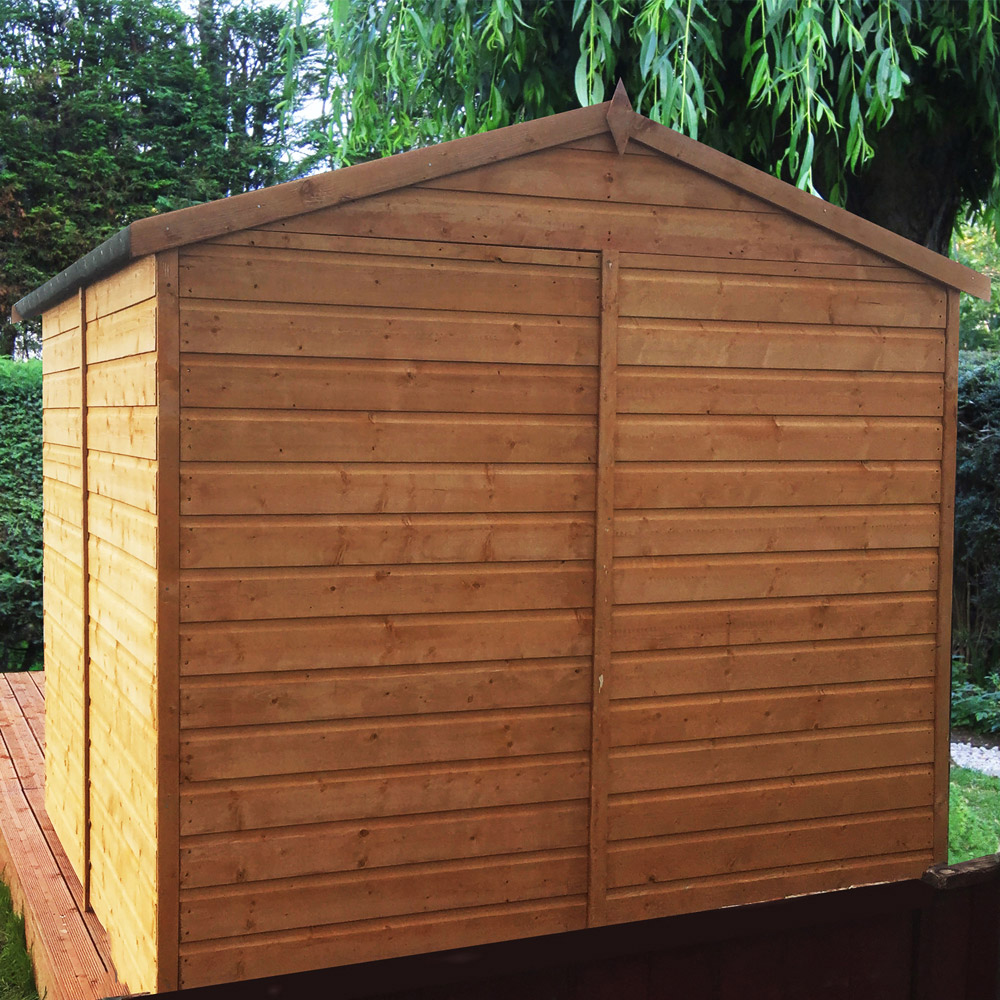 Shire Abri 7 x 7ft Dip Treated Wooden Shiplap Shed Image 6