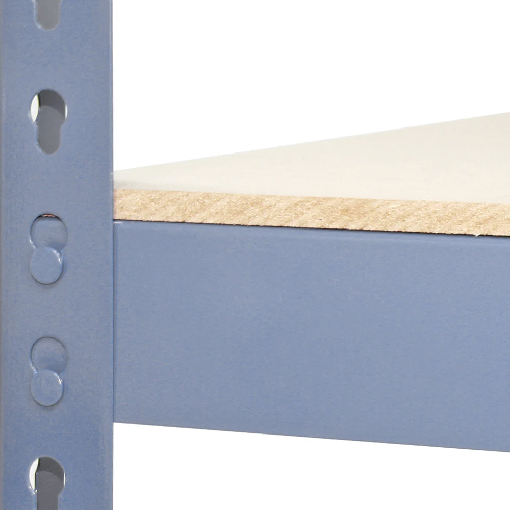 Monster Shop Q-Rax 5 Tier Grey Metal Racking Units 10 Pack Image 4