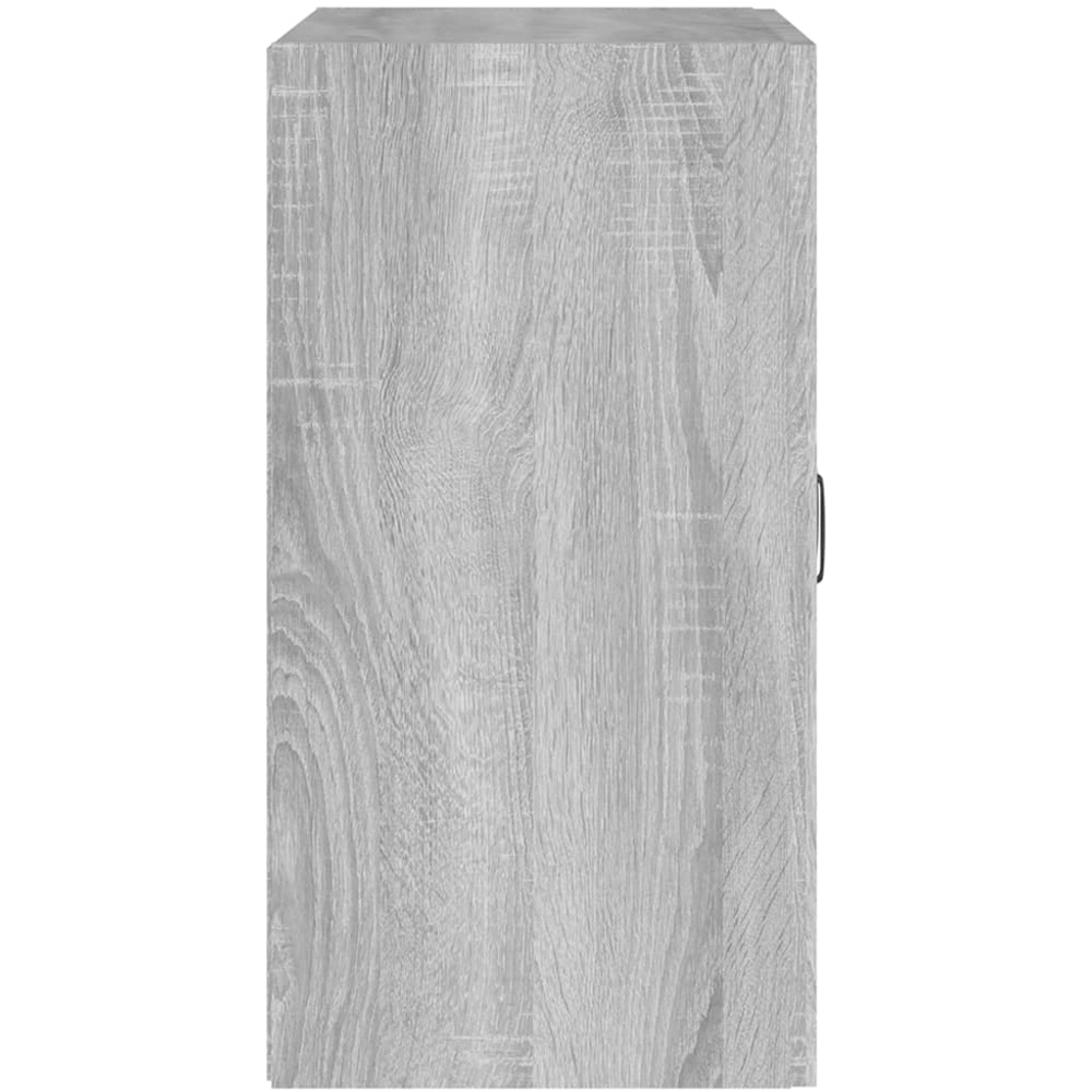vidaXL 2 Door Grey Sonoma Oak Wall Cabinet Image 4