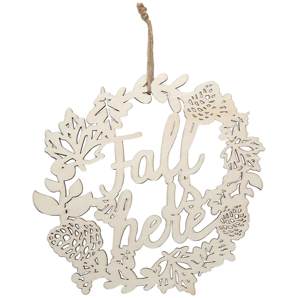 The Fall Collection Fall is Here Wooden Sign Image