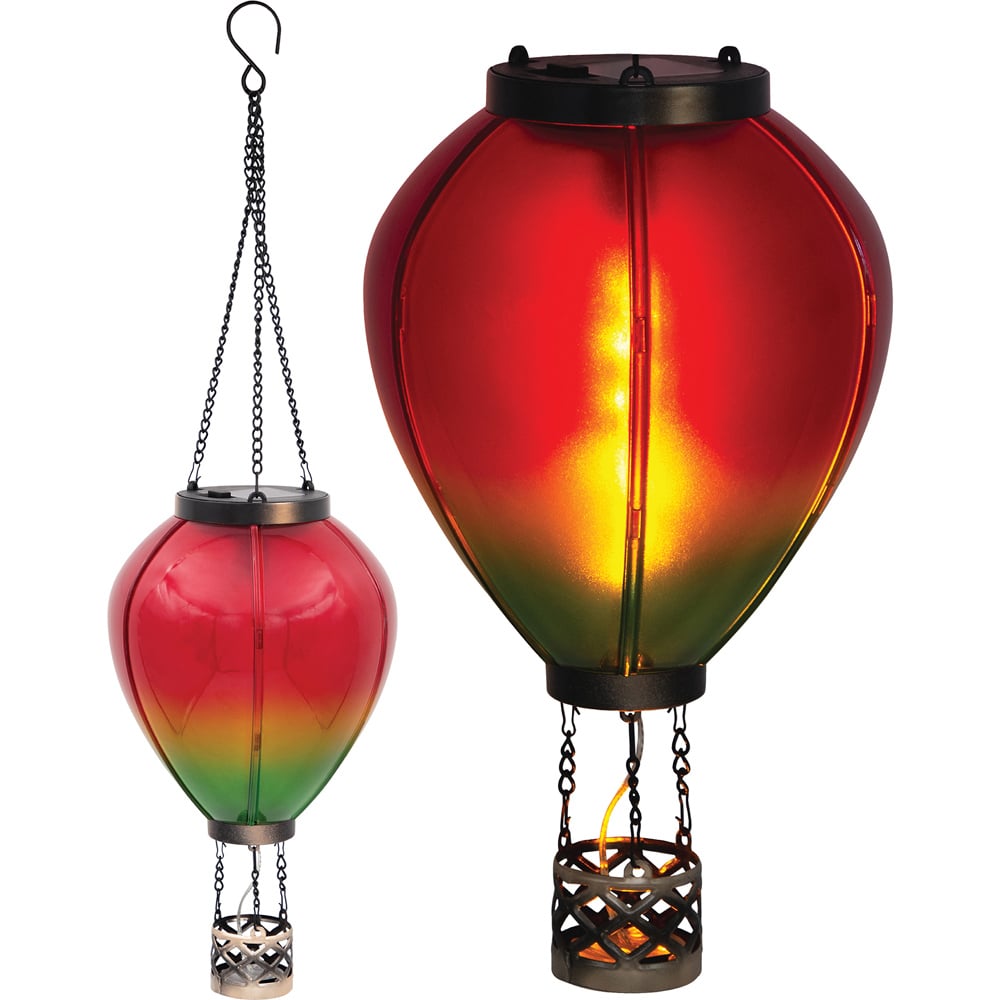 Gardenkraft Solar Hot Air Balloon Lantern Image 3